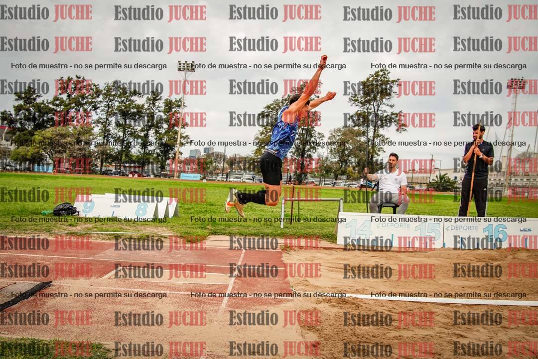 Fotos del salto triple de varones