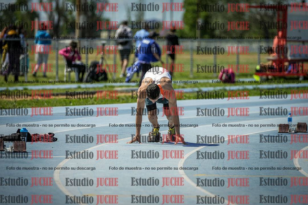 Fotos de los 200 m llanos de varones
