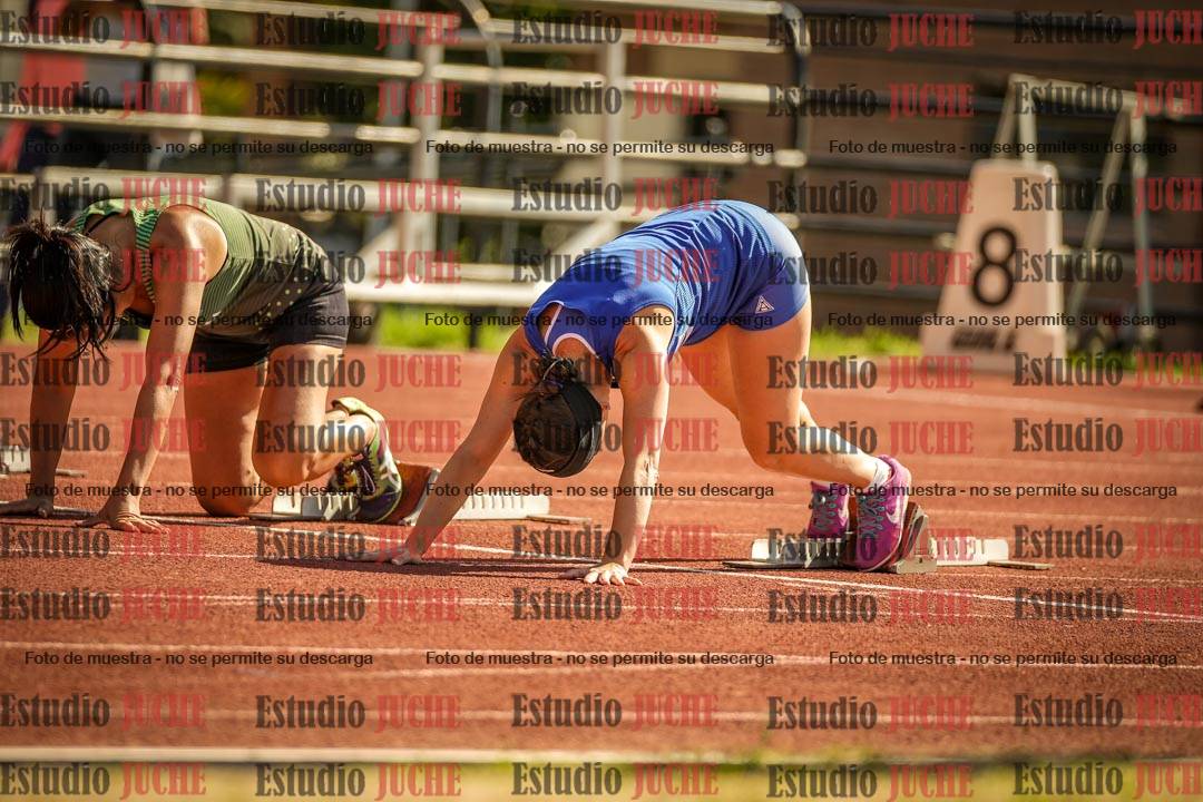 Fotos de los 100 m llanos de mujeres