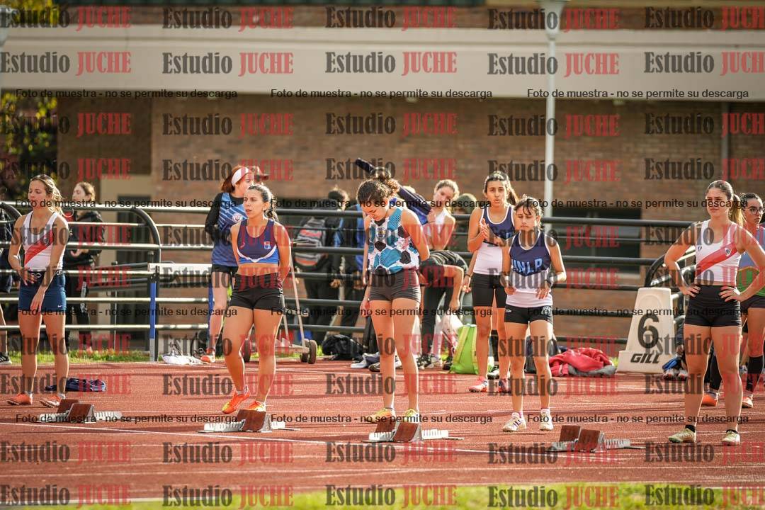 Fotos de los 100 m llanos de mujeres