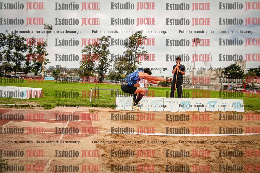 Fotos del salto triple de varones