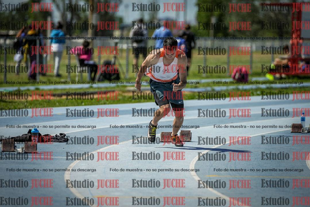 Fotos de los 200 m llanos de varones