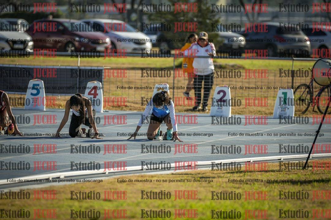 Fotos de los 100 m llanos de mujeres