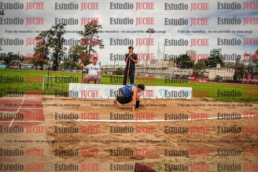 Fotos del salto triple de varones