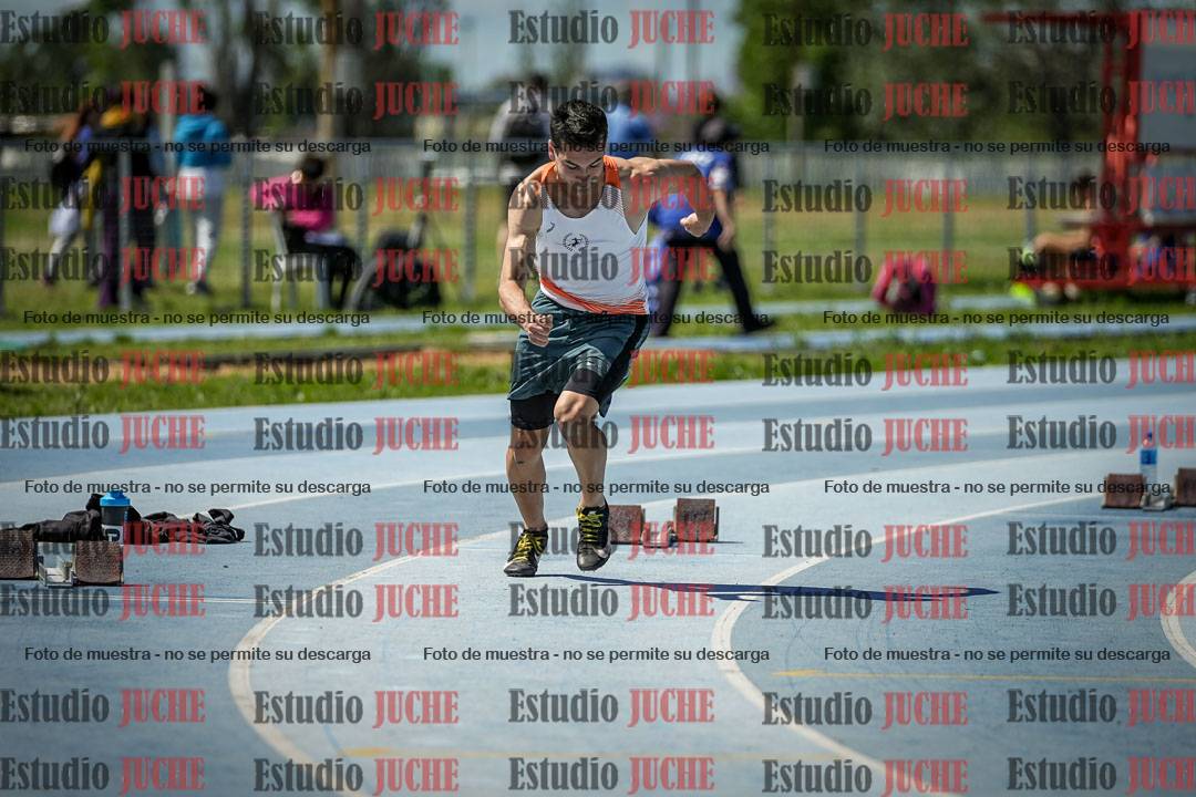 Fotos de los 200 m llanos de varones