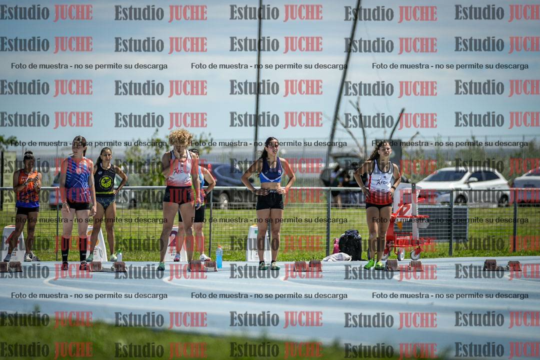 Fotos de los 100 m llanos de mujeres