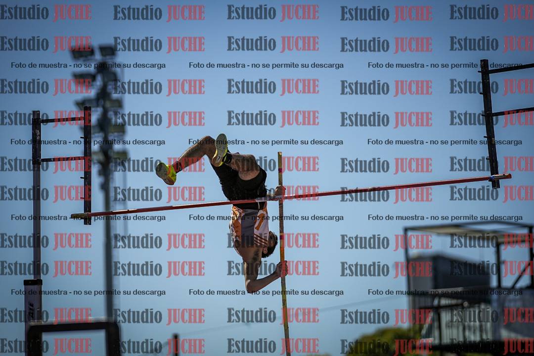 Fotos del salto con garrocha de mujeres y varones