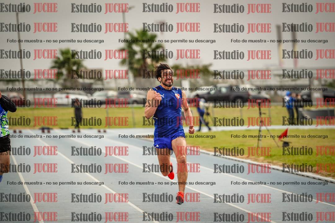 Fotos de los 100 m llanos de varones