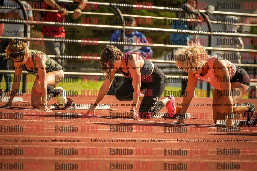 Fotos de los 100 m llanos de mujeres