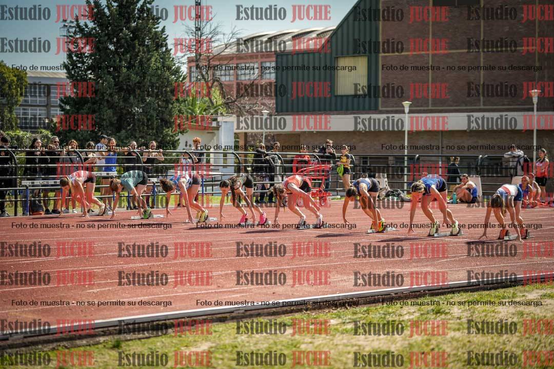 Fotos de los 100 m llanos de mujeres