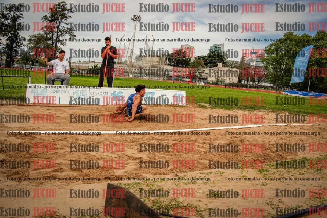 Fotos del salto triple de varones