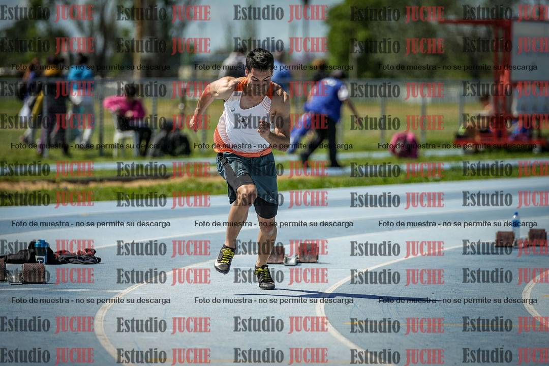 Fotos de los 200 m llanos de varones