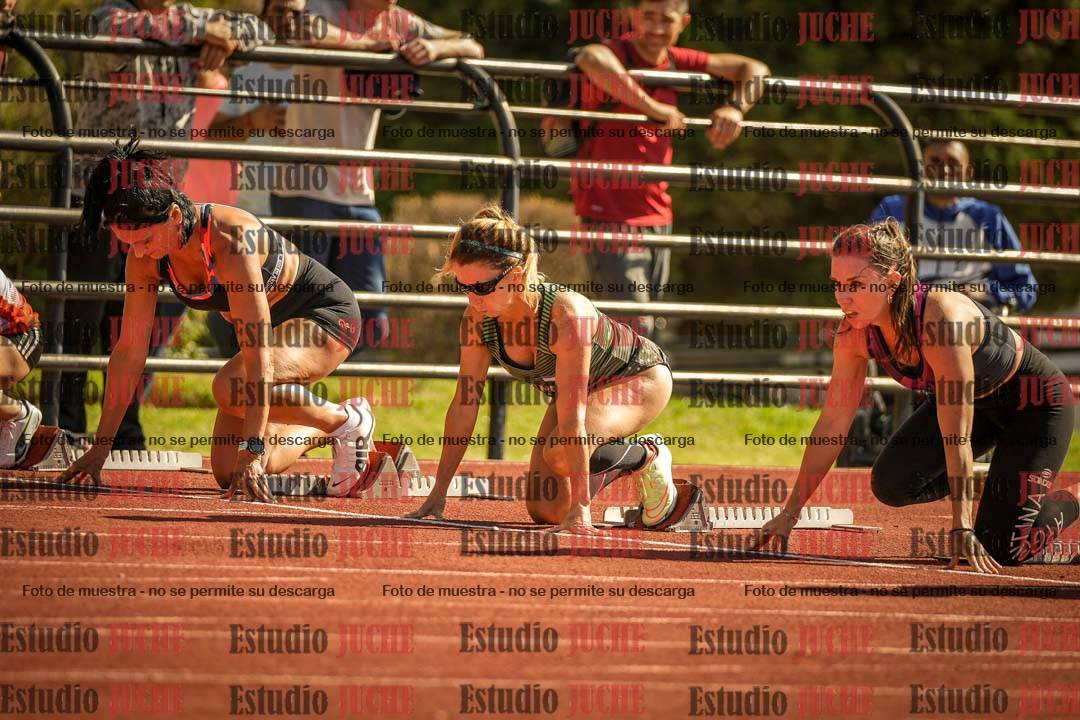 Fotos de los 100 m llanos de mujeres