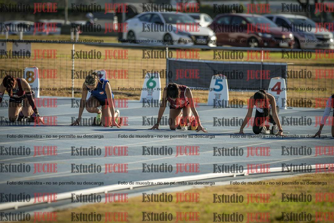 Fotos de los 100 m llanos de mujeres