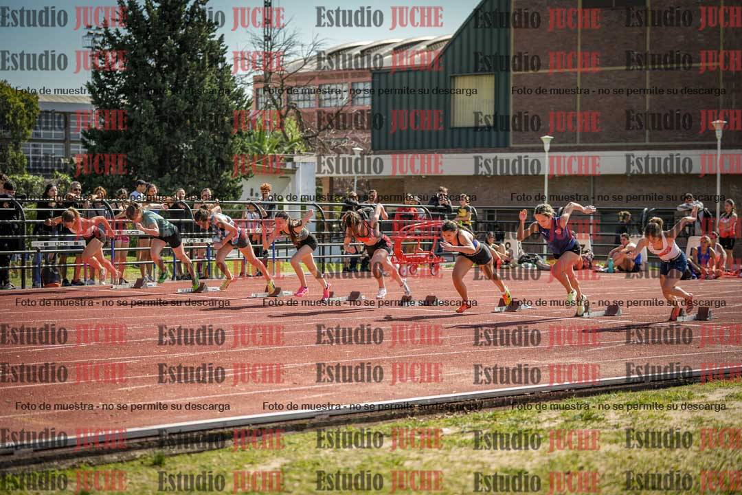 Fotos de los 100 m llanos de mujeres