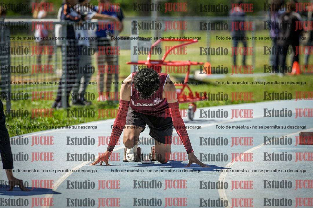 Fotos de los 200 m llanos de varones