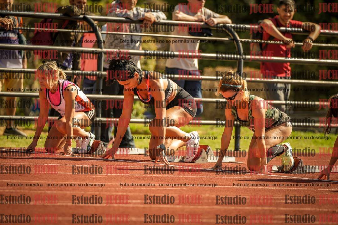 Fotos de los 100 m llanos de mujeres