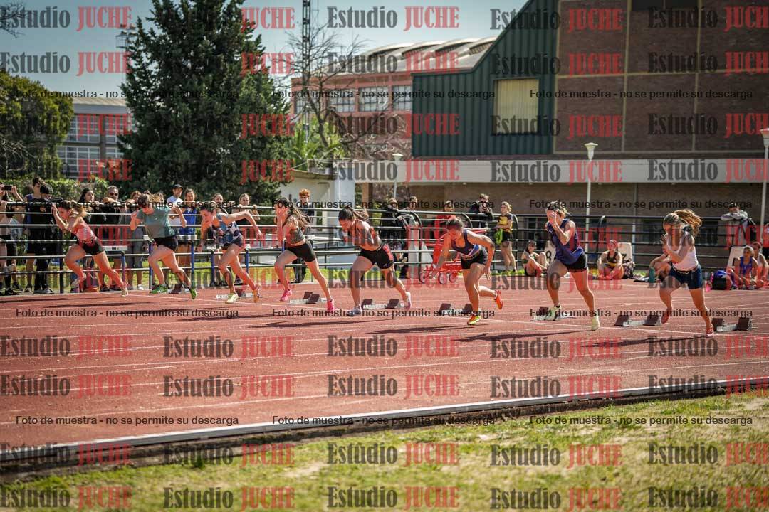 Fotos de los 100 m llanos de mujeres