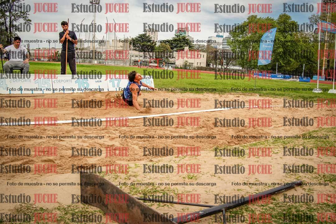 Fotos del salto triple de varones