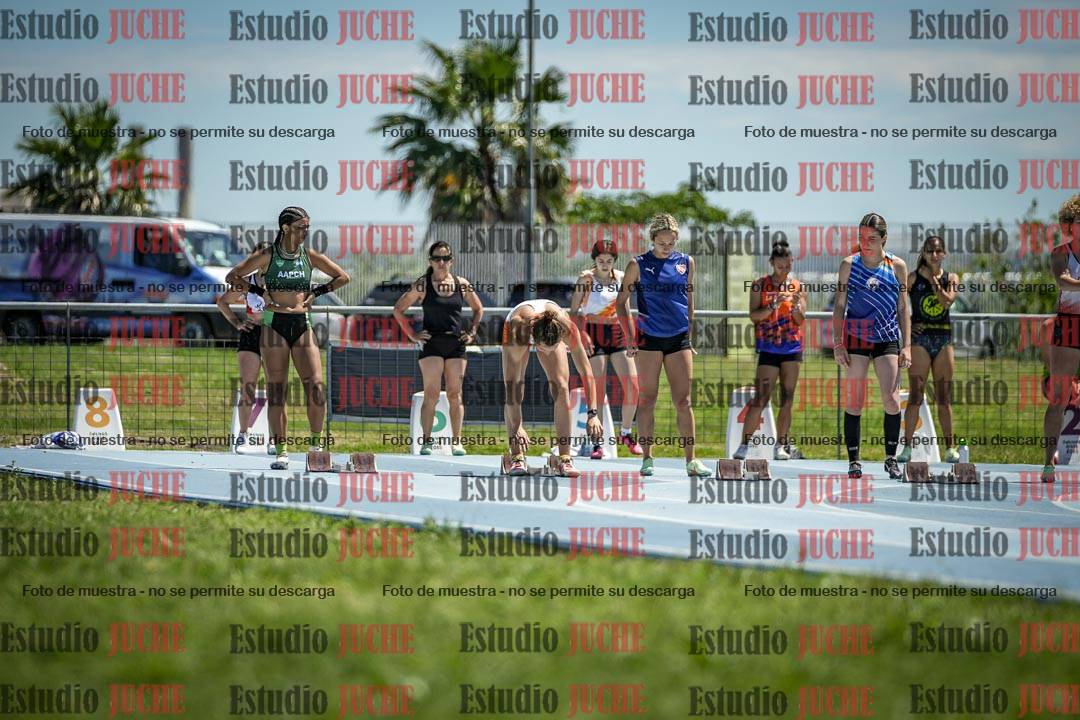Fotos de los 100 m llanos de mujeres