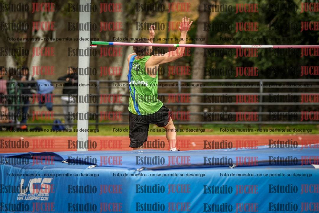 Fotos del salto en alto de varones