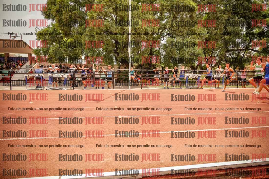 Fotos de los 100 m llanos de varones