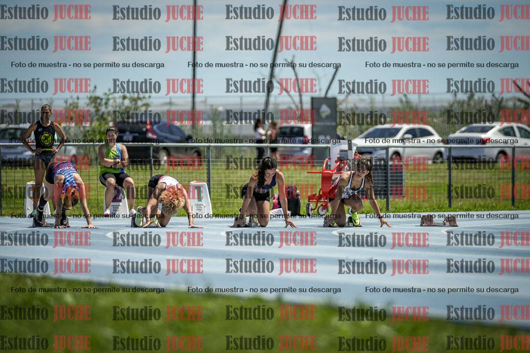 Fotos de los 100 m llanos de mujeres