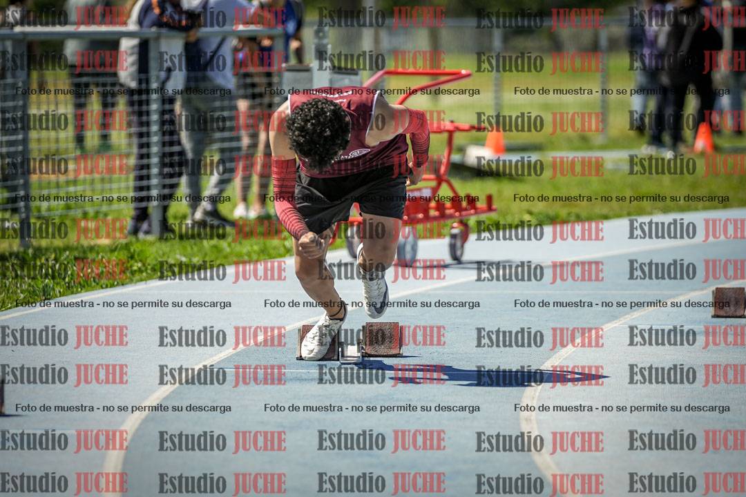 Fotos de los 200 m llanos de varones