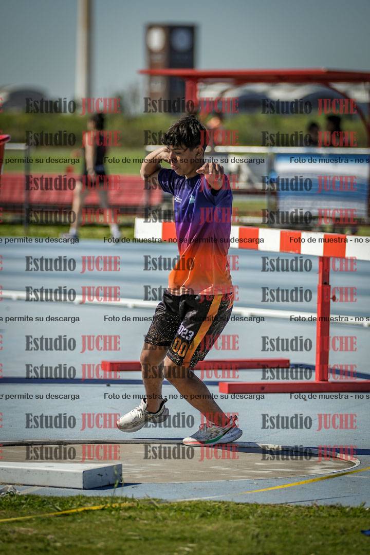 Fotos del lanzamiento de bala de varones