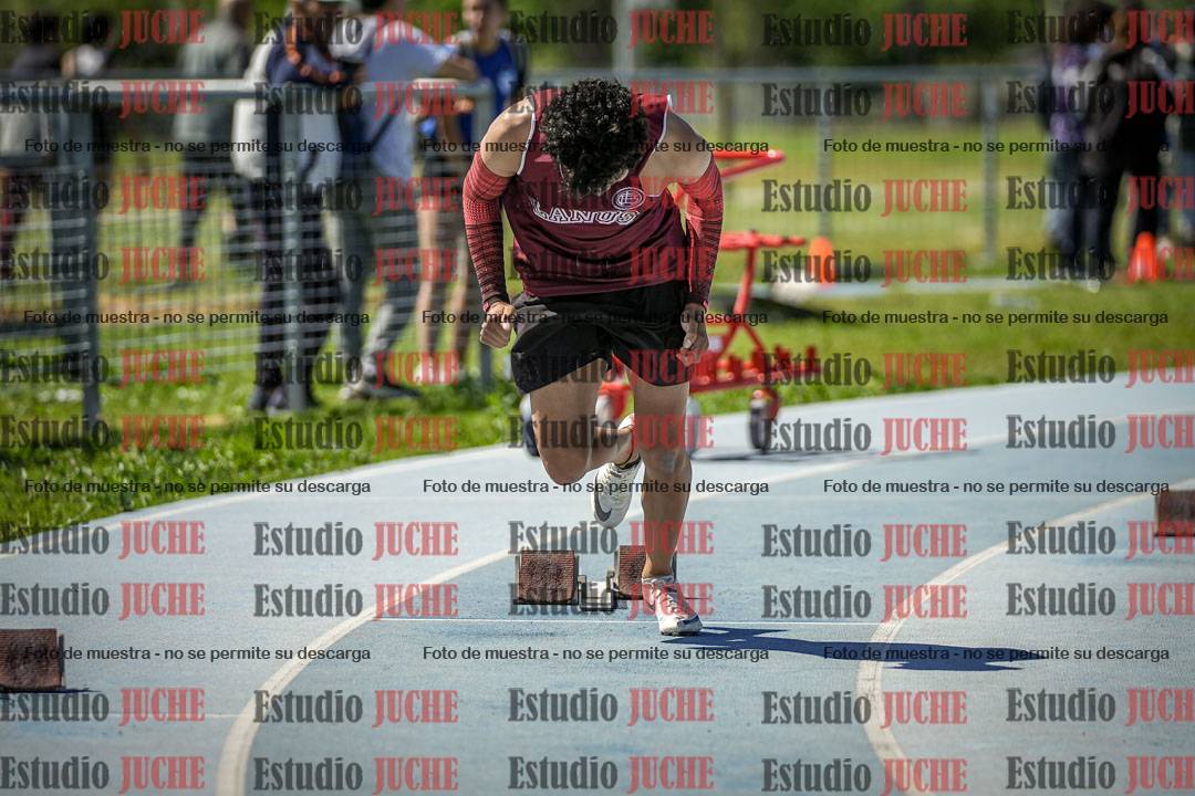 Fotos de los 200 m llanos de varones