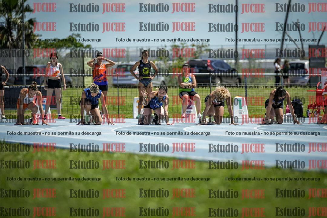 Fotos de los 100 m llanos de mujeres
