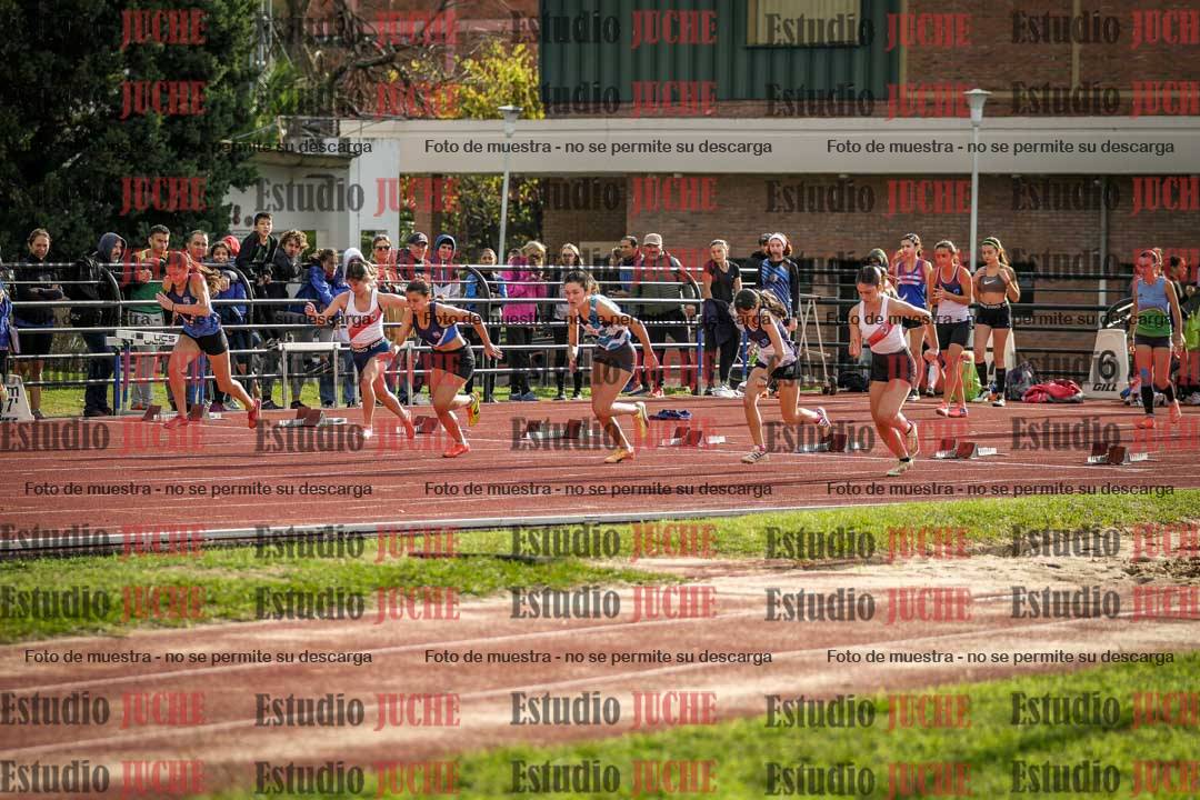 Fotos de los 100 m llanos de mujeres