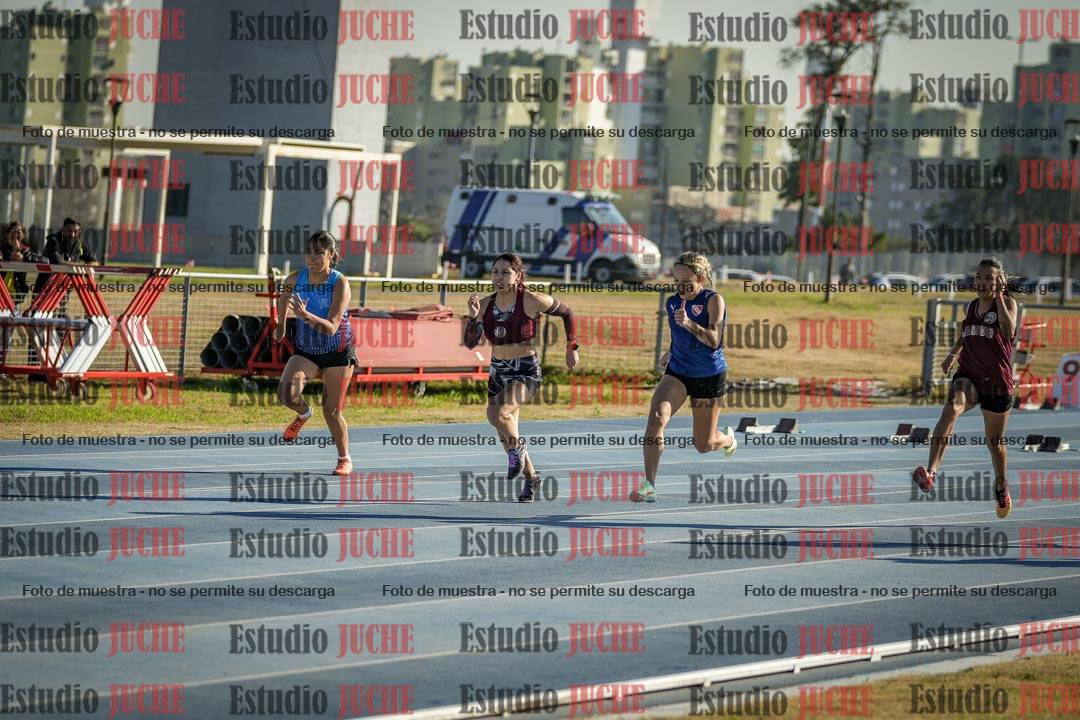 Fotos de los 100 m llanos de mujeres