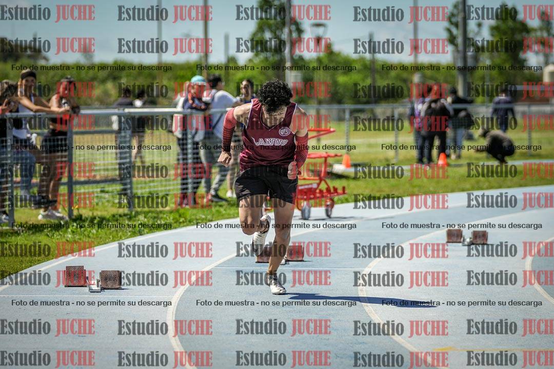 Fotos de los 200 m llanos de varones