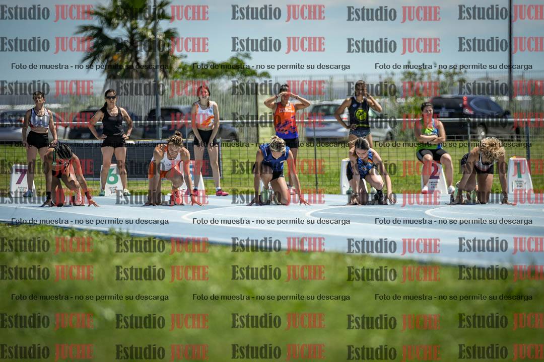 Fotos de los 100 m llanos de mujeres