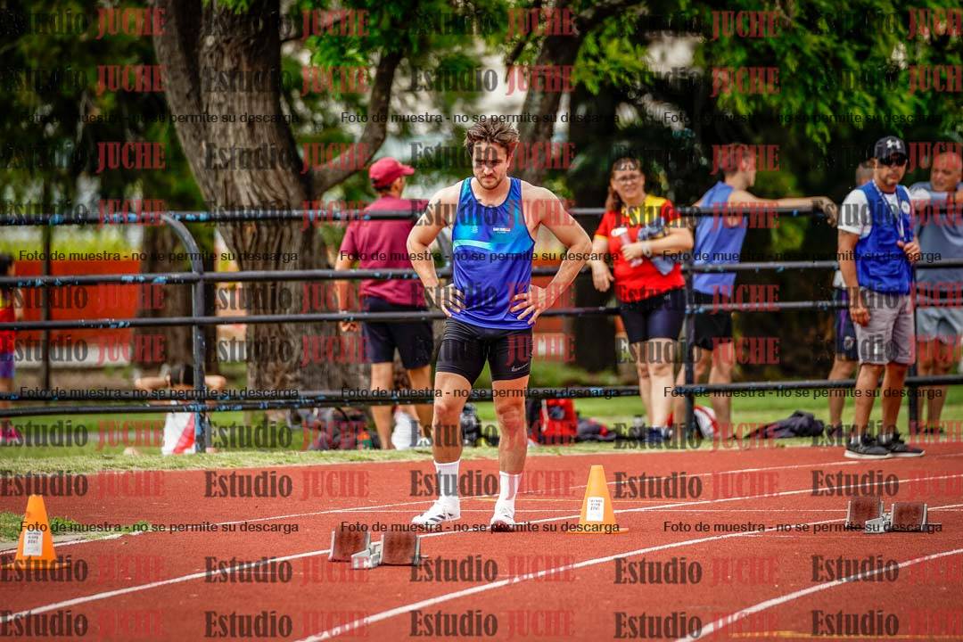 Fotos de los 200 m llanos de varones