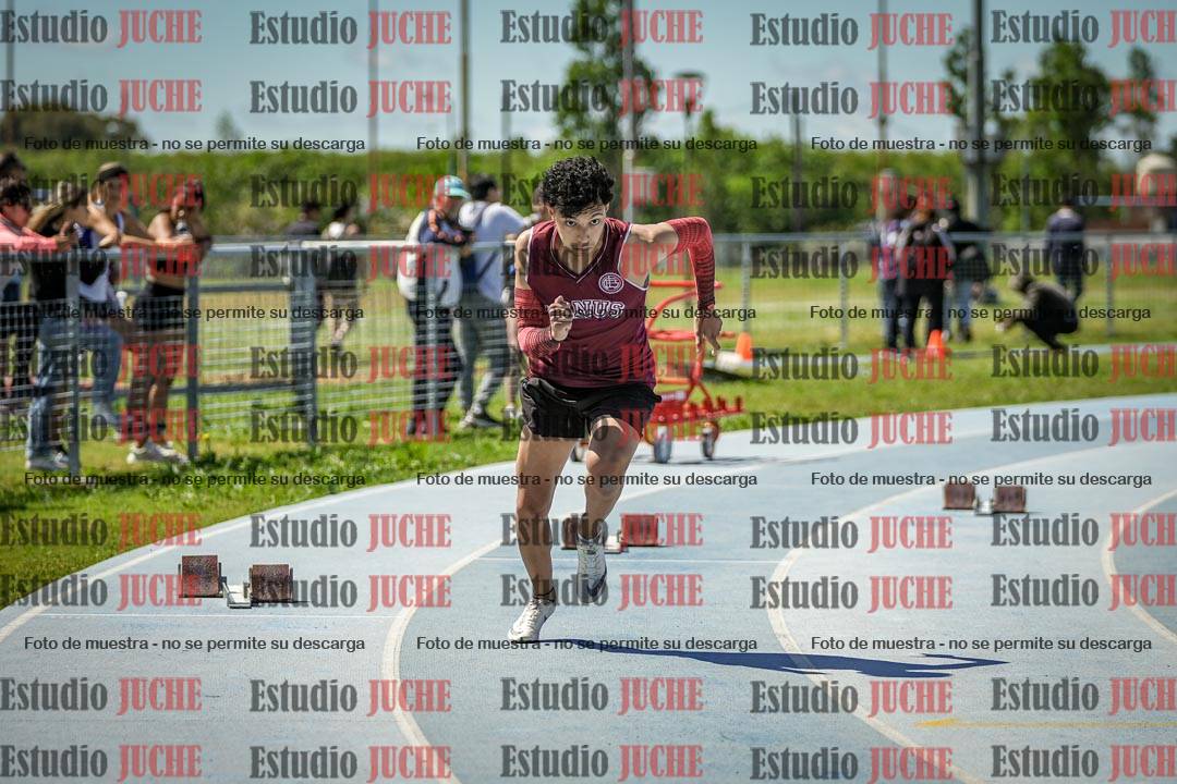 Fotos de los 200 m llanos de varones