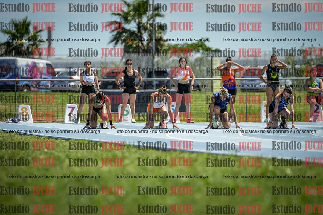 Fotos de los 100 m llanos de mujeres