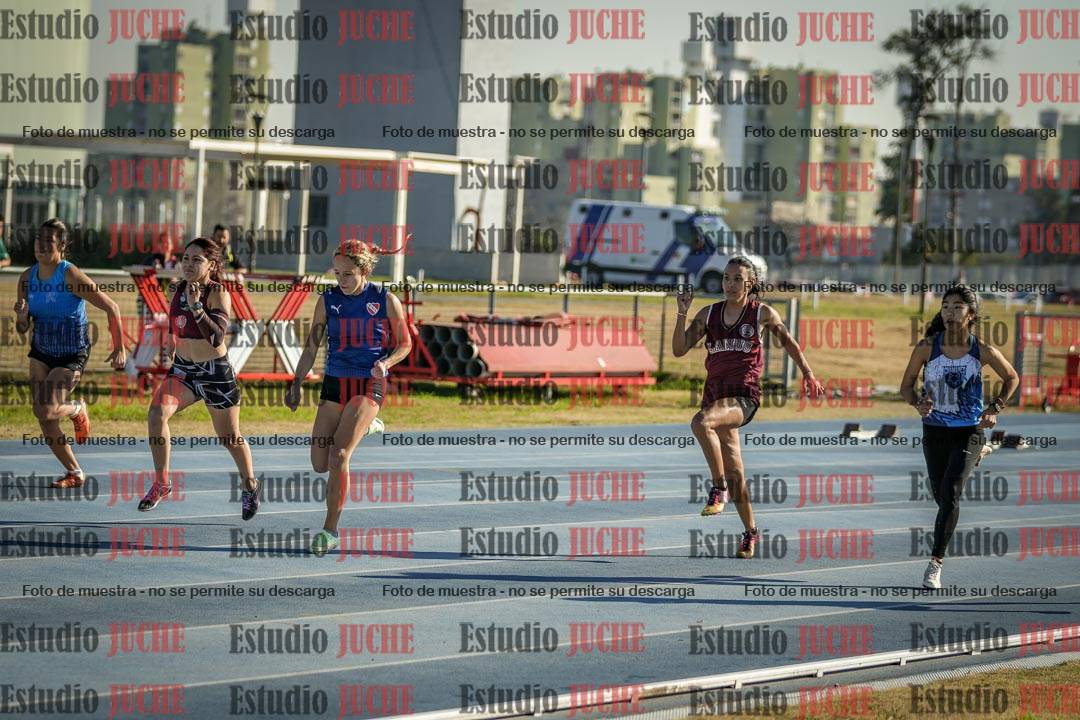 Fotos de los 100 m llanos de mujeres