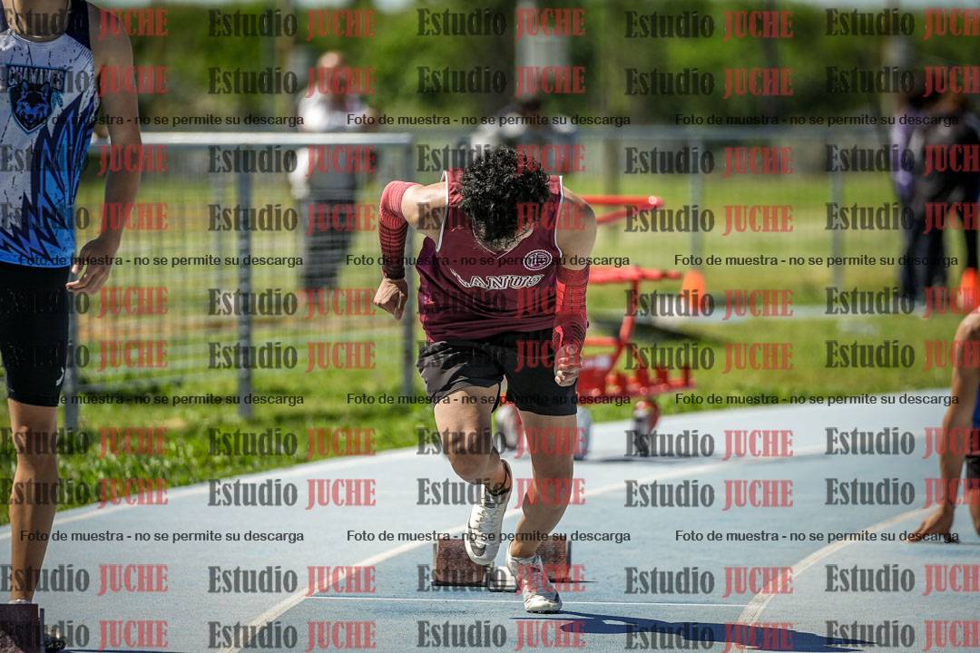 Fotos de los 200 m llanos de varones