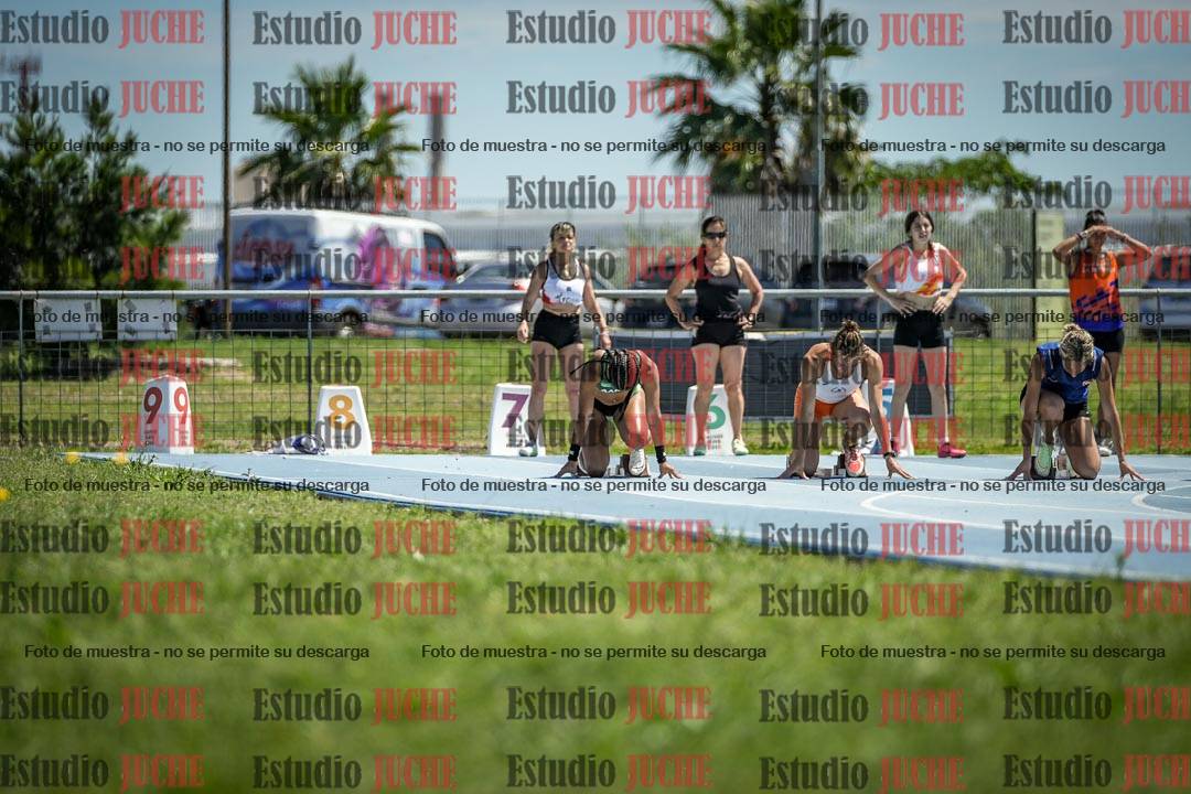 Fotos de los 100 m llanos de mujeres