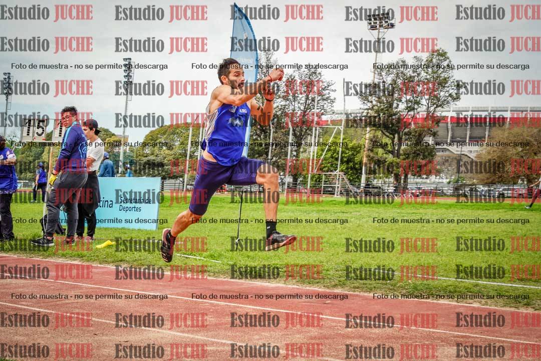 Fotos del salto triple de varones