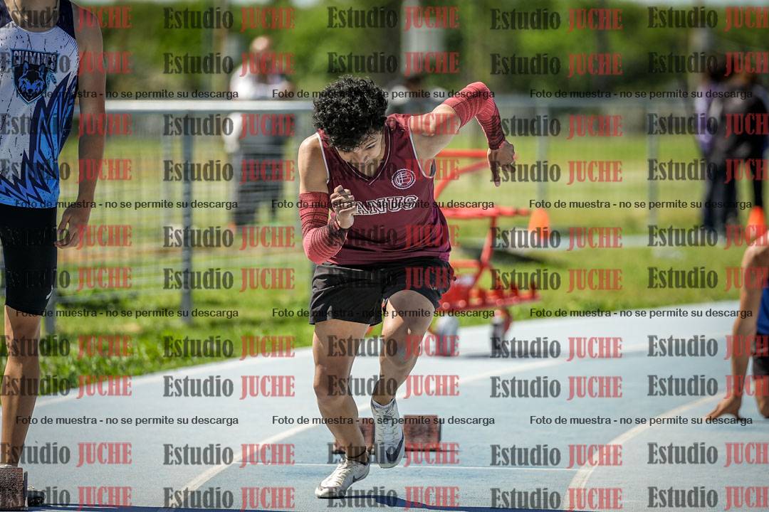 Fotos de los 200 m llanos de varones