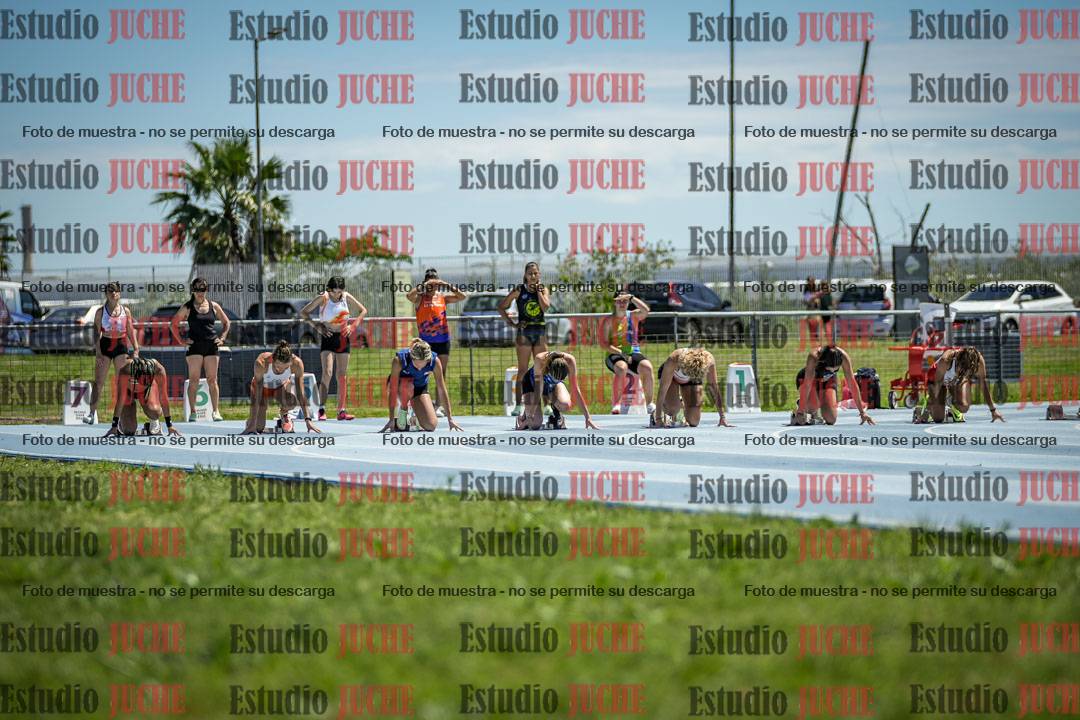 Fotos de los 100 m llanos de mujeres