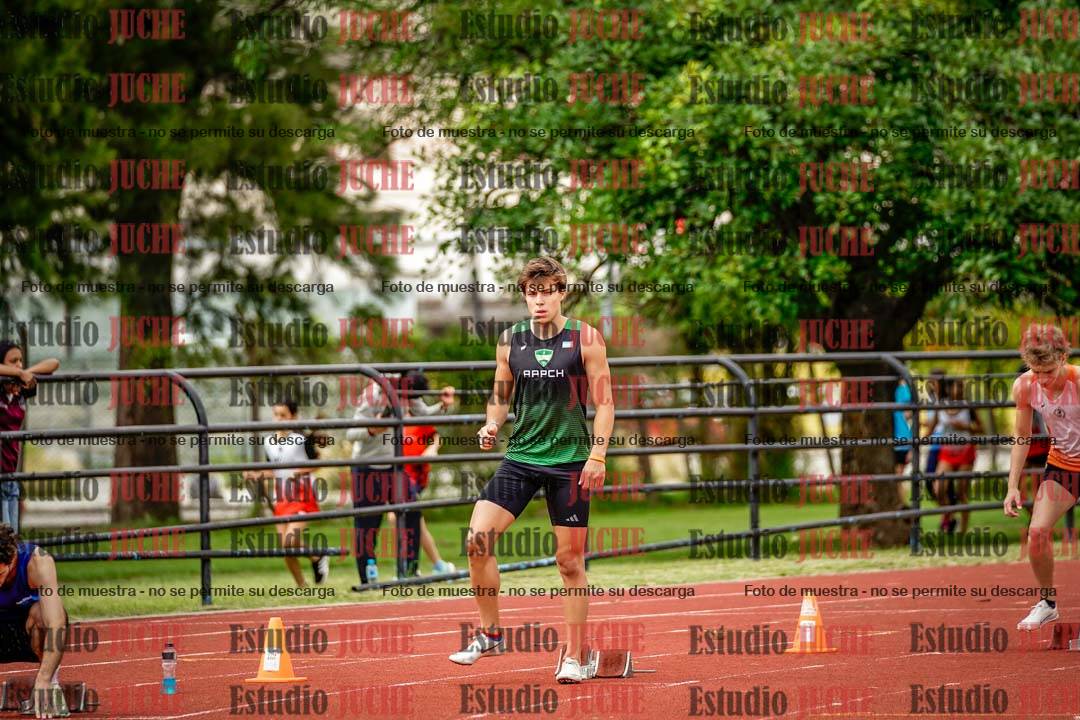 Fotos de los 200 m llanos de varones