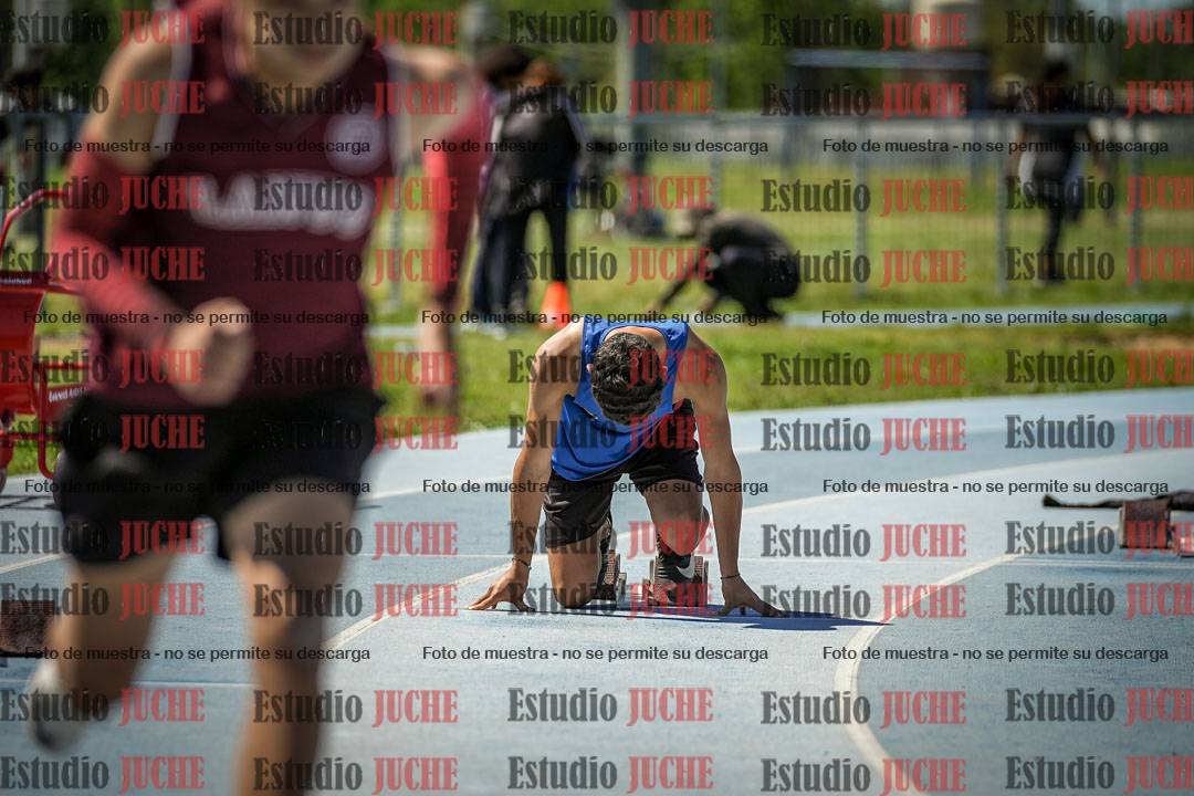 Fotos de los 200 m llanos de varones