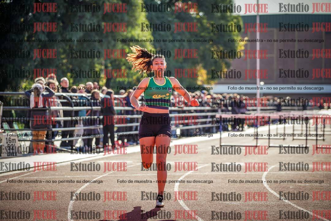 Fotos de los 100 m con vallas de mujeres