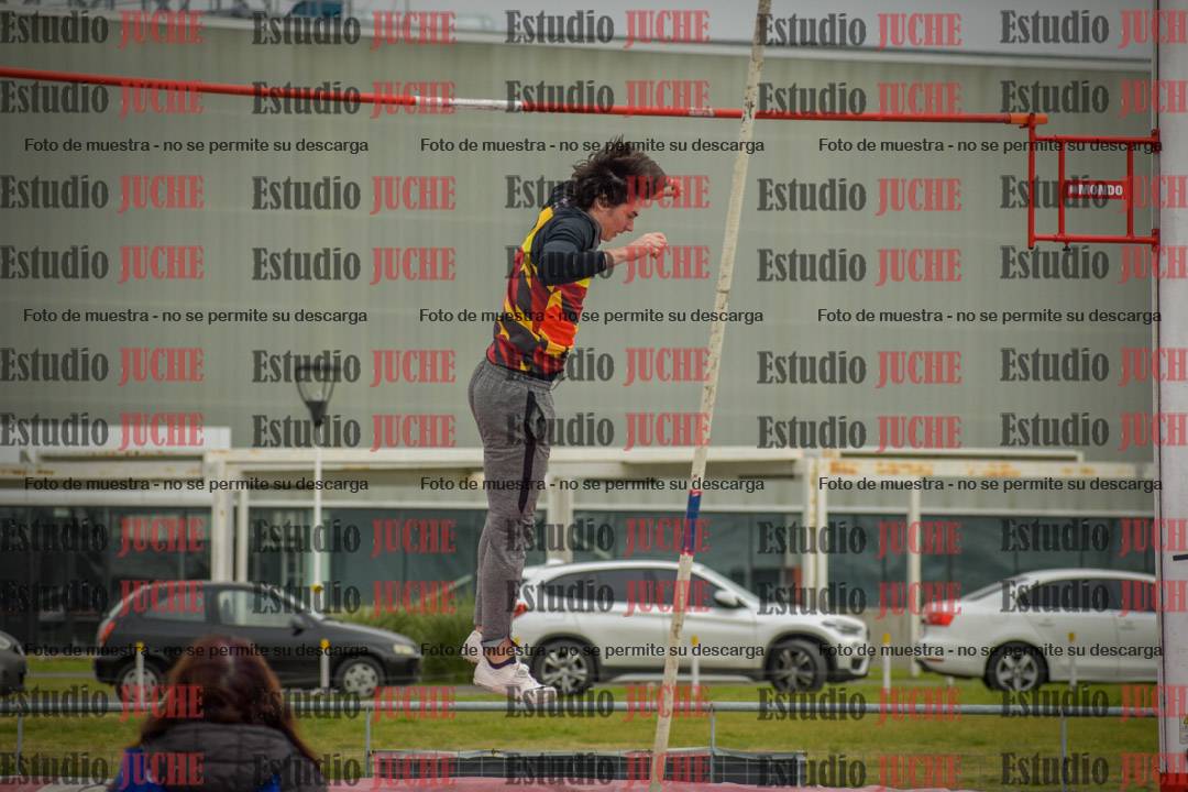 Fotos del salto con garrocha de mujeres y varones