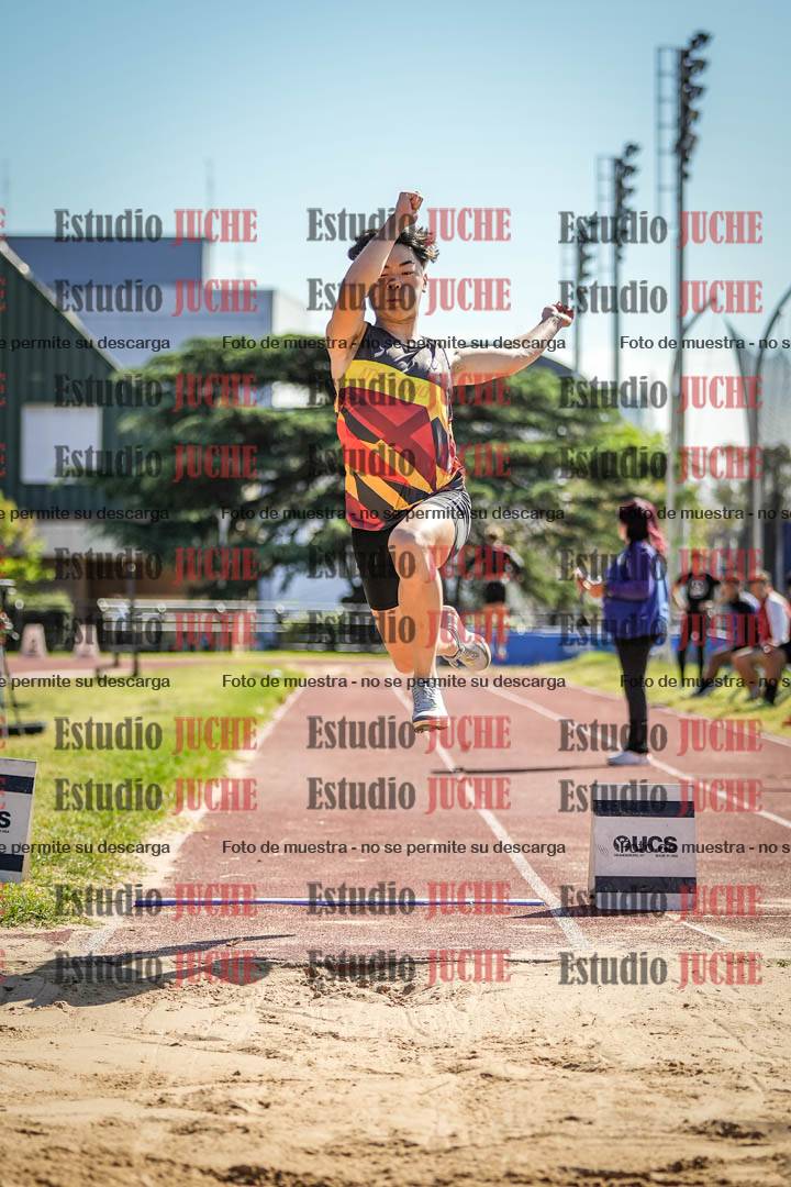 Fotos del salto en largo de varones