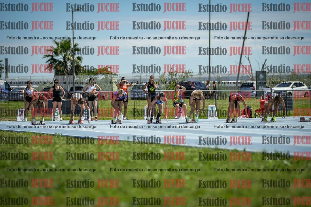 Fotos de los 100 m llanos de mujeres